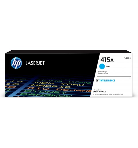 HP 415A Cyan Original LaserJet Toner Cartridge