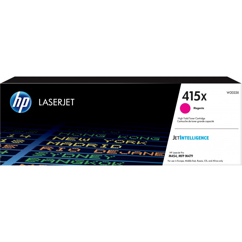 HP 415X Magenta Original LaserJet Tonerkartusche mit hoher Reichweite