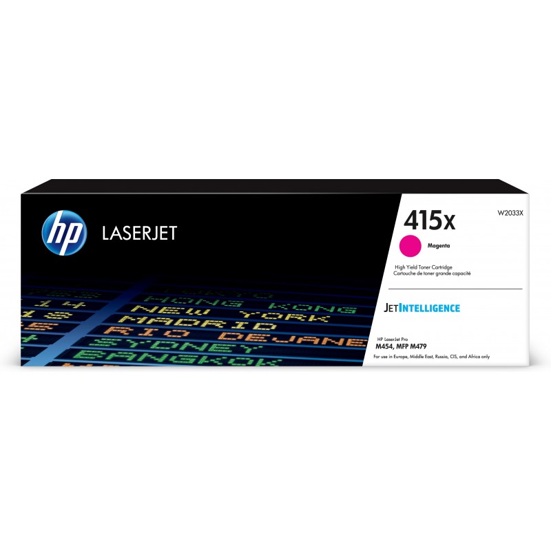 HP 415X High Yield Magenta Original LaserJet Toner Cartridge