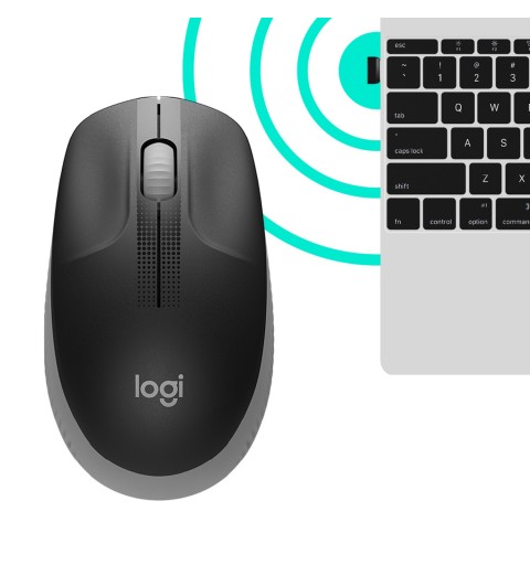 Logitech M190 Maus Beidhändig RF Wireless Optisch 1000 DPI