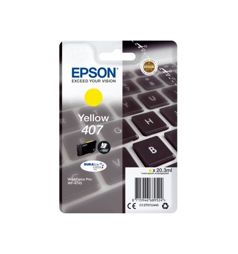 Epson WF-4745 cartouche d'encre 1 pièce(s) Original Rendement élevé (XL) Jaune