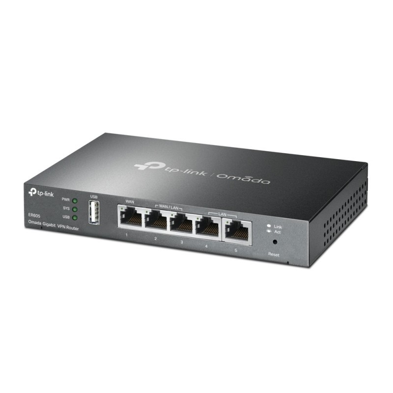 TP-Link ER605 v2 Kabelrouter Gigabit Ethernet Schwarz