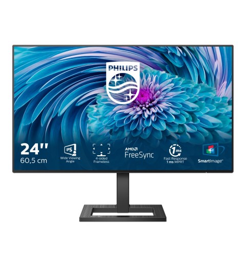 Philips E Line 242E2FA 00 computer monitor 60.5 cm (23.8") 1920 x 1080 pixels Full HD LCD Black