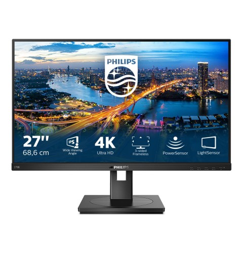 Philips B Line 278B1 00 LED display 68,6 cm (27") 3840 x 2160 Pixel 4K Ultra HD Nero