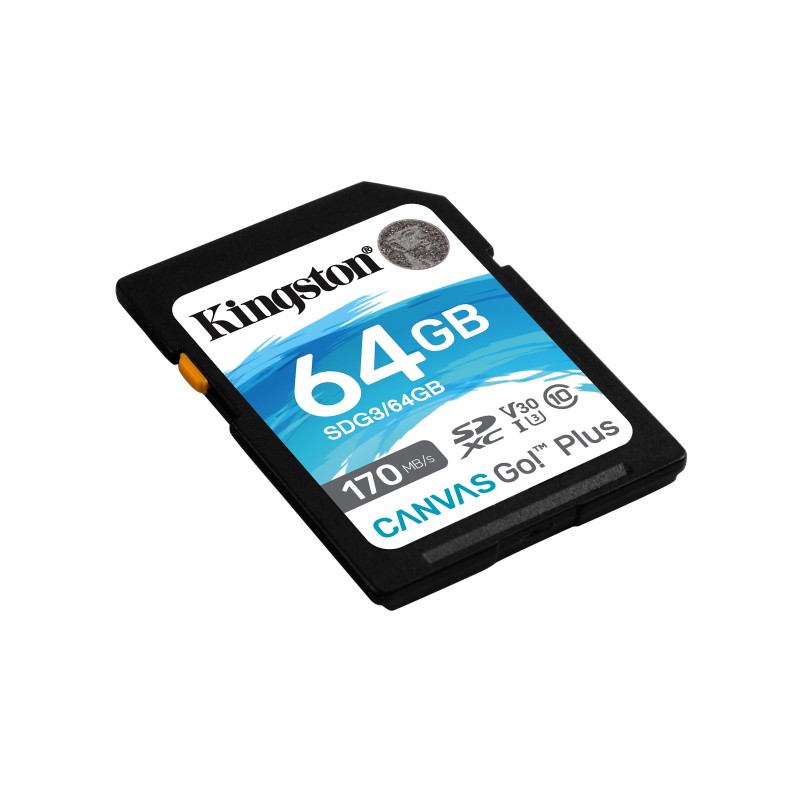 Kingston Technology Canvas Go! Plus 64 GB SD UHS-I Klasse 10