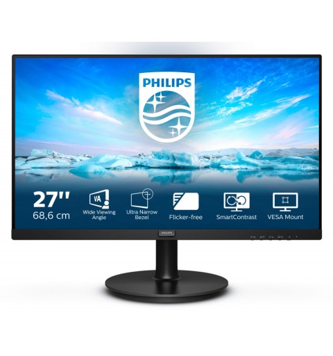 Philips V Line 271V8L 00 LED display 68,6 cm (27") 1920 x 1080 Pixel Full HD Nero