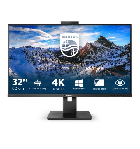 Philips P Line 329P1H 00 LED display 80 cm (31.5") 3840 x 2160 Pixel 4K Ultra HD Schwarz