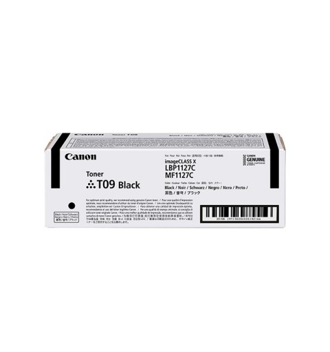 Canon TONER T09 BK Cartouche de toner 1 pièce(s) Original Noir