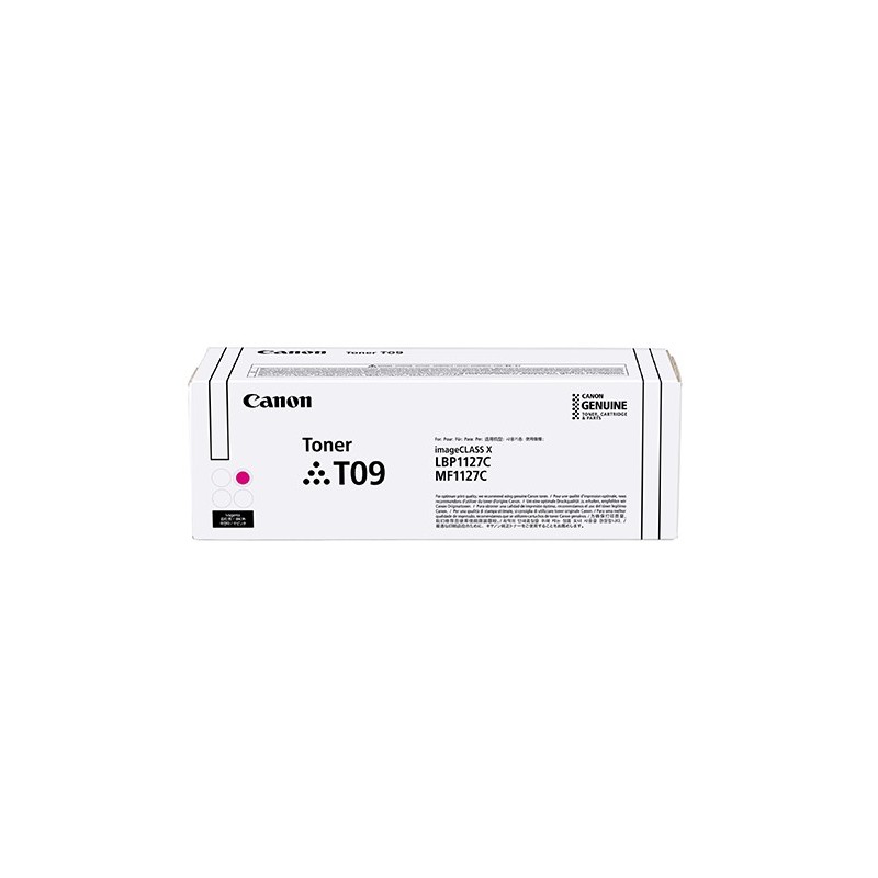 Canon TONER T09 M Cartouche de toner 1 pièce(s) Original Magenta