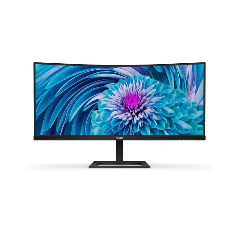 Philips E Line 346E2CUAE 00 Monitor PC 86,4 cm (34") 3440 x 1440 Pixel Wide Quad HD+ LCD Nero