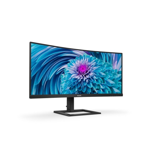 Philips E Line 346E2CUAE 00 computer monitor 86.4 cm (34") 3440 x 1440 pixels Wide Quad HD+ LCD Black