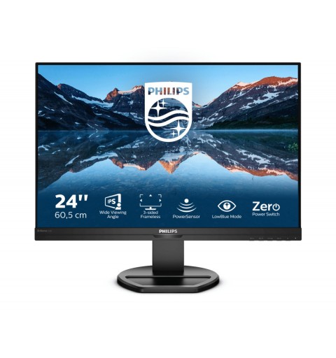 Philips B Line 240B9 00 computer monitor 61.2 cm (24.1") 1920 x 1200 pixels WUXGA LED Black