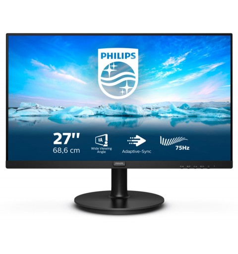 Philips V Line 272V8LA 00 computer monitor 68.6 cm (27") 1920 x 1080 pixels Full HD LED Black