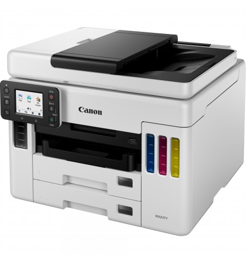 Canon MAXIFY Imprimante jet d'encre MegaTank multifonction rechargeable couleur sans fil GX7050