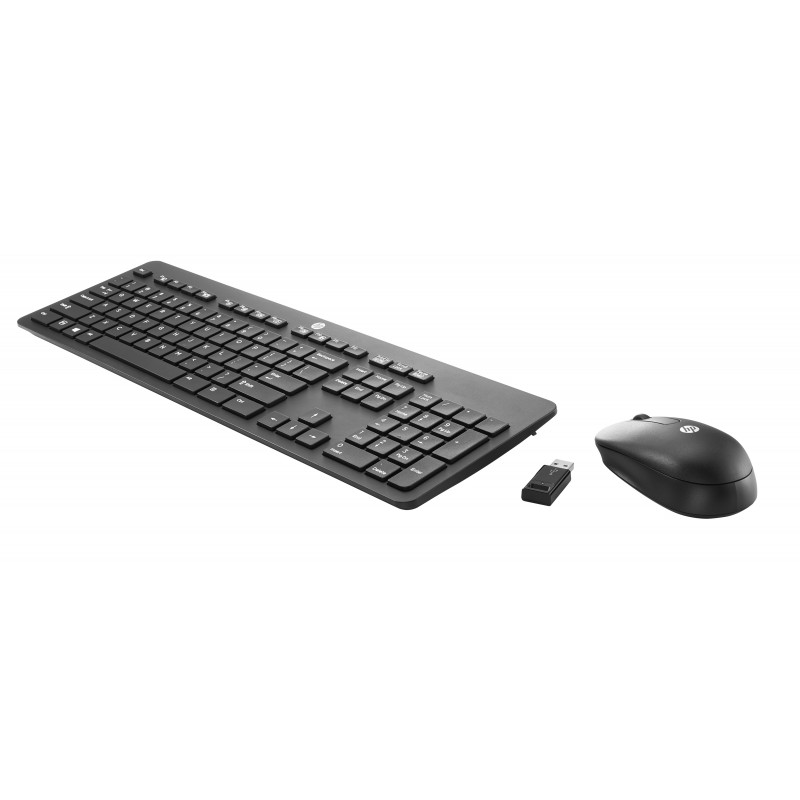 HP Clavier plat et souris sans fil