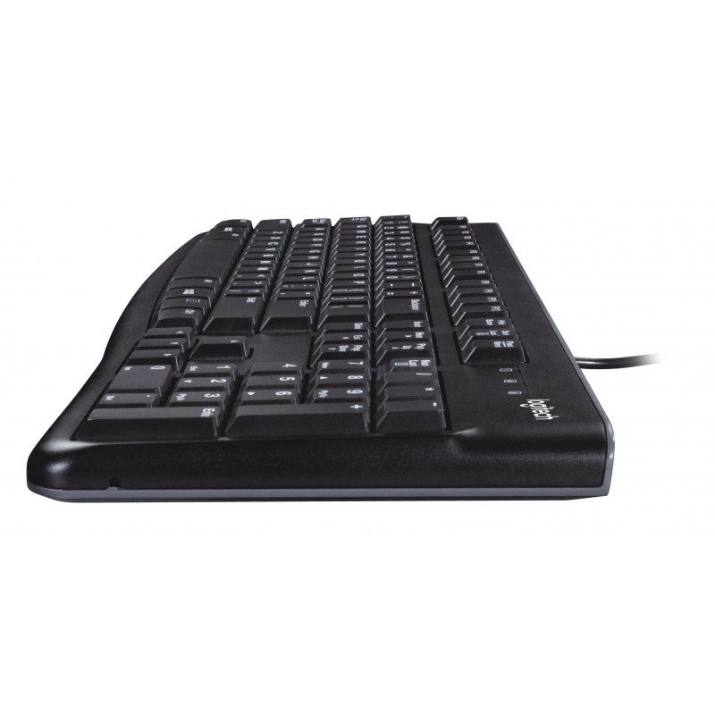 Logitech Desktop MK120 tastiera Mouse incluso USB QWERTY Inglese britannico Nero