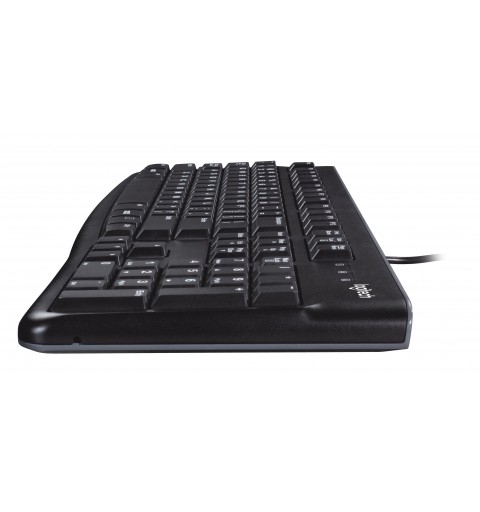 Logitech Desktop MK120 tastiera Mouse incluso USB QWERTY Inglese britannico Nero