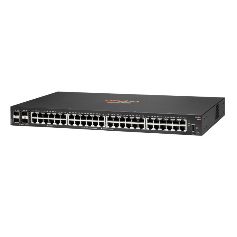 Aruba 6000 48G 4SFP Géré L3 Gigabit Ethernet (10 100 1000) 1U