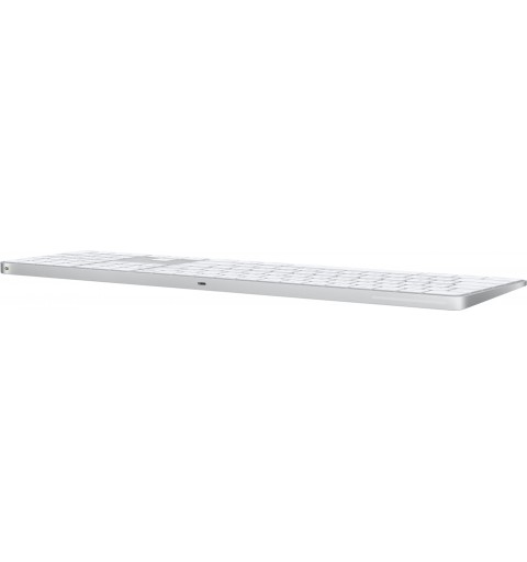 Apple Magic keyboard USB + Bluetooth Italian Aluminium, White