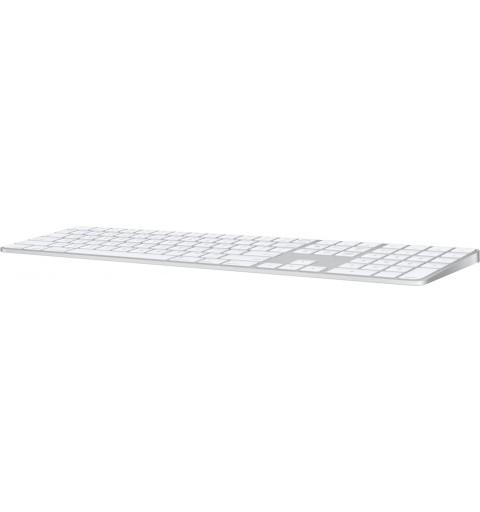 Apple Magic clavier USB + Bluetooth Italien Aluminium, Blanc