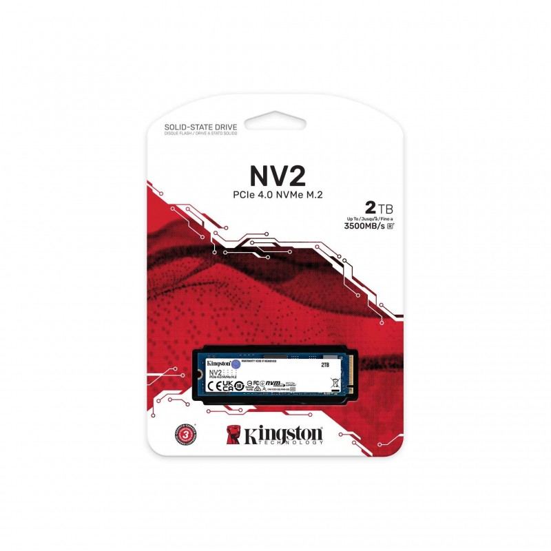 Kingston Technology NV2 M.2 2 To PCI Express 4.0 NVMe