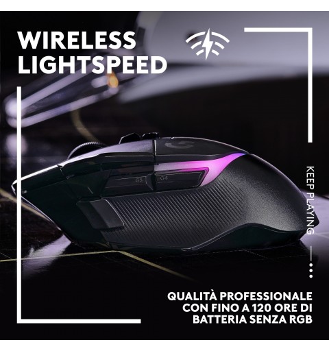 Logitech G G502 X PLUS - LIGHTSPEED Wireless RGB Gaming Mouse