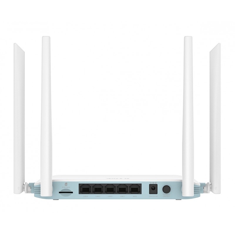 D-Link EAGLE PRO AI router inalámbrico Ethernet rápido Banda única (2,4 GHz) 4G Blanco