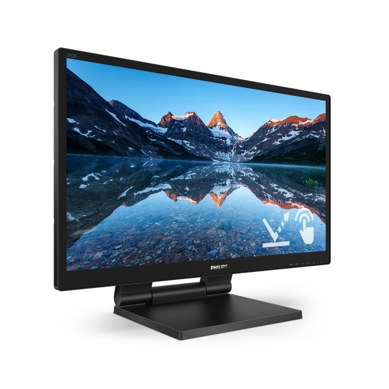 Philips 242B9TL 00 écran plat de PC 60,5 cm (23.8") 1920 x 1080 pixels Full HD LCD Écran tactile Noir