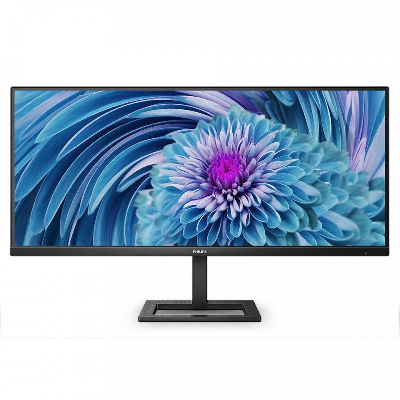 Philips E Line 346E2LAE 00 LED display 86.4 cm (34") 3440 x 1440 pixels Wide Quad HD LCD Black