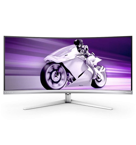 Philips 34M2C8600 00 écran plat de PC 86,4 cm (34") 3440 x 1440 pixels Wide Quad HD OLED Blanc