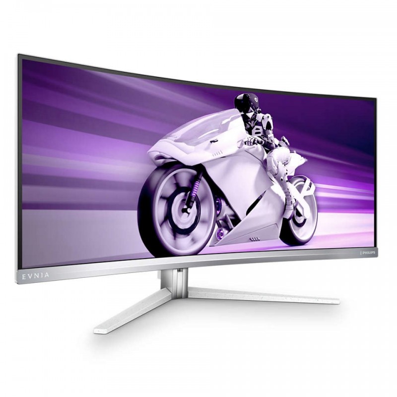 Philips 34M2C8600 00 écran plat de PC 86,4 cm (34") 3440 x 1440 pixels Wide Quad HD OLED Blanc