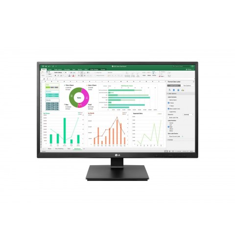 LG 24BN55YP-B computer monitor 60.5 cm (23.8") 1920 x 1080 pixels Full HD LED Black