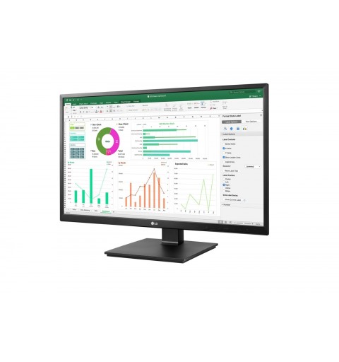 LG 24BN55YP-B computer monitor 60.5 cm (23.8") 1920 x 1080 pixels Full HD LED Black