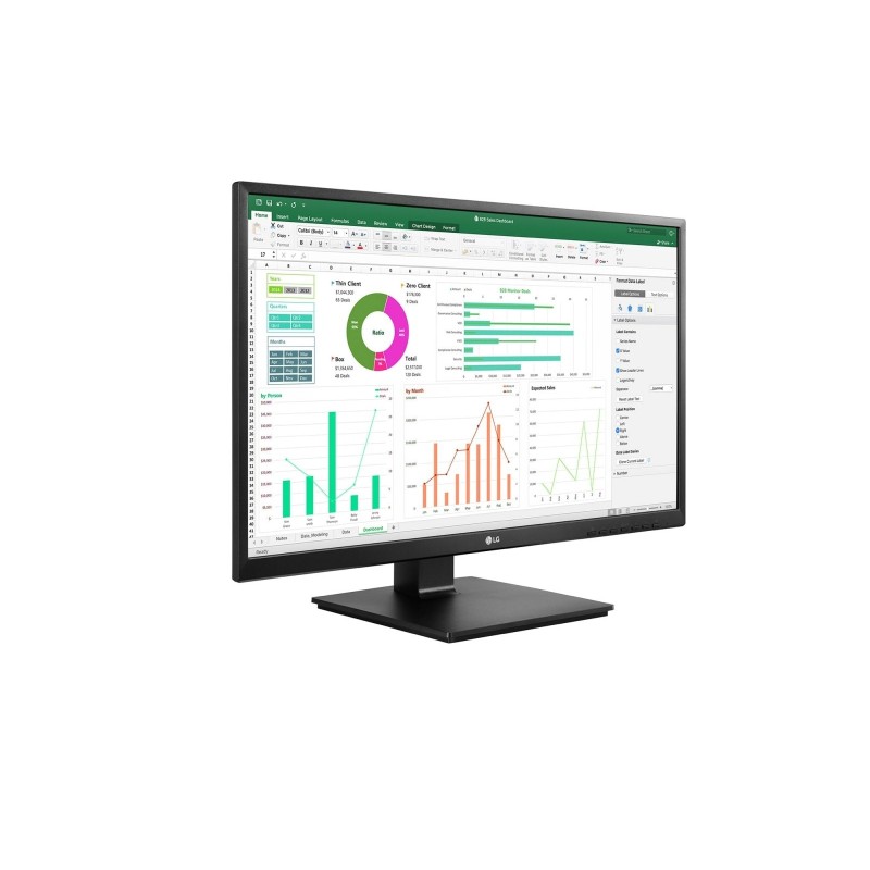 LG 24BN55YP-B computer monitor 60.5 cm (23.8") 1920 x 1080 pixels Full HD LED Black