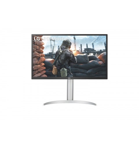 LG 27UP550P-W Monitor PC 68,6 cm (27") 3840 x 2160 Pixel 4K Ultra HD Argento, Bianco