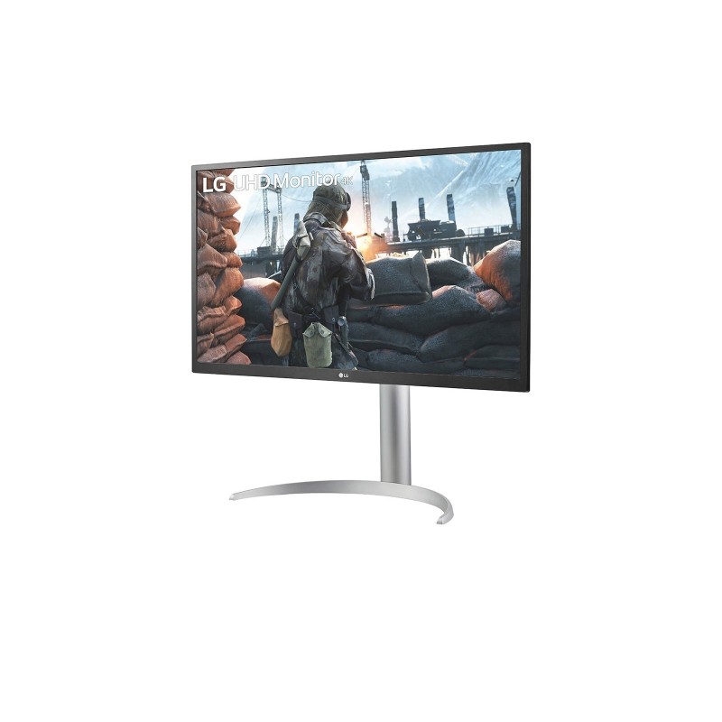 LG 27UP550P-W Computerbildschirm 68,6 cm (27") 3840 x 2160 Pixel 4K Ultra HD Silber, Weiß