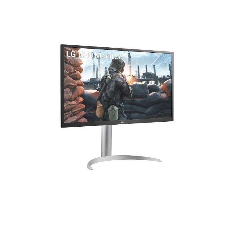 LG 27UP550P-W écran plat de PC 68,6 cm (27") 3840 x 2160 pixels 4K Ultra HD Argent, Blanc