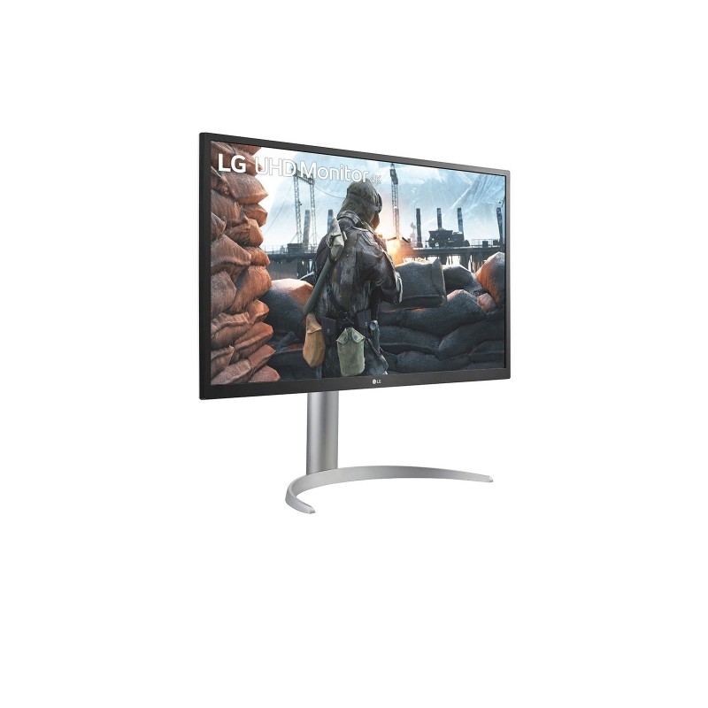 LG 27UP550P-W Computerbildschirm 68,6 cm (27") 3840 x 2160 Pixel 4K Ultra HD Silber, Weiß