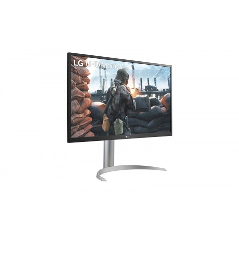 LG 27UP550P-W Computerbildschirm 68,6 cm (27") 3840 x 2160 Pixel 4K Ultra HD Silber, Weiß