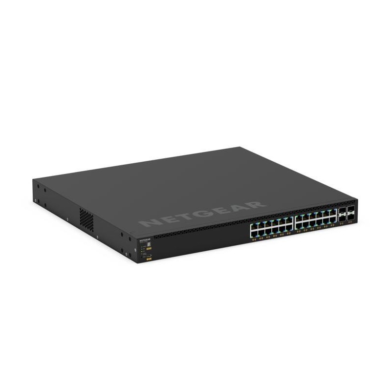 NETGEAR GSM4328-100AJS Gestionado L3 Gigabit Ethernet (10 100 1000) Energía sobre Ethernet (PoE) 1U Negro