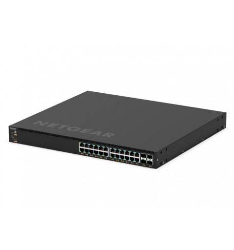 NETGEAR GSM4328-100AJS Managed L3 Gigabit Ethernet (10 100 1000) Power over Ethernet (PoE) 1U Black