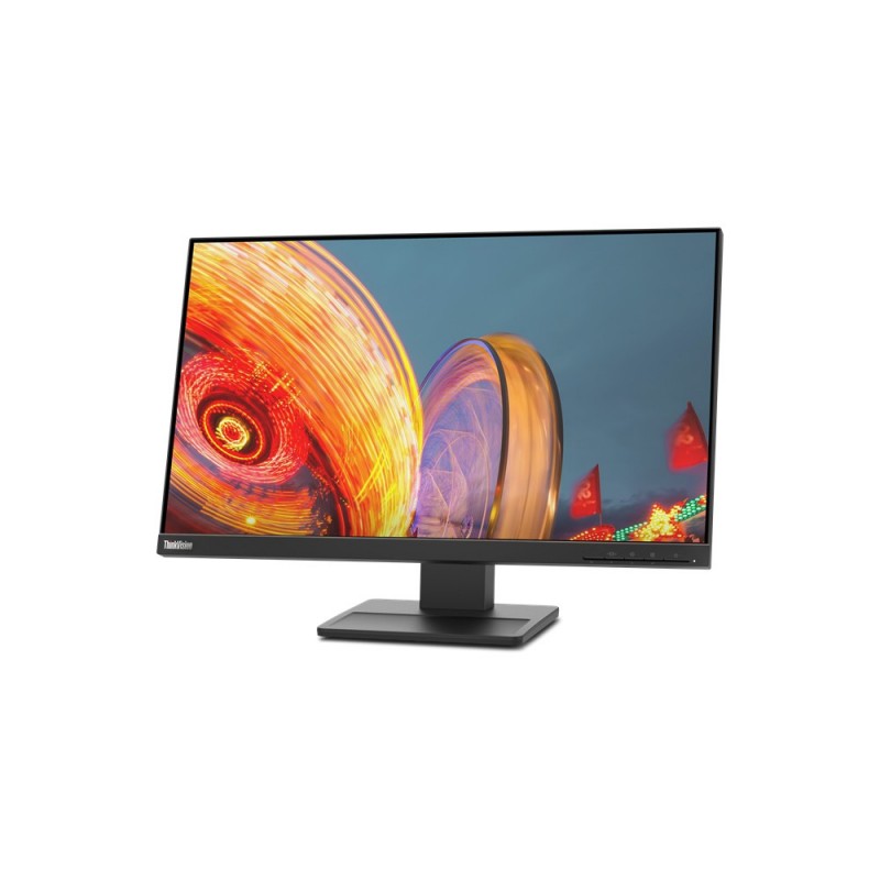 Lenovo ThinkVision E24q-20 LED display 60,5 cm (23.8") 2560 x 1440 Pixel Quad HD Schwarz