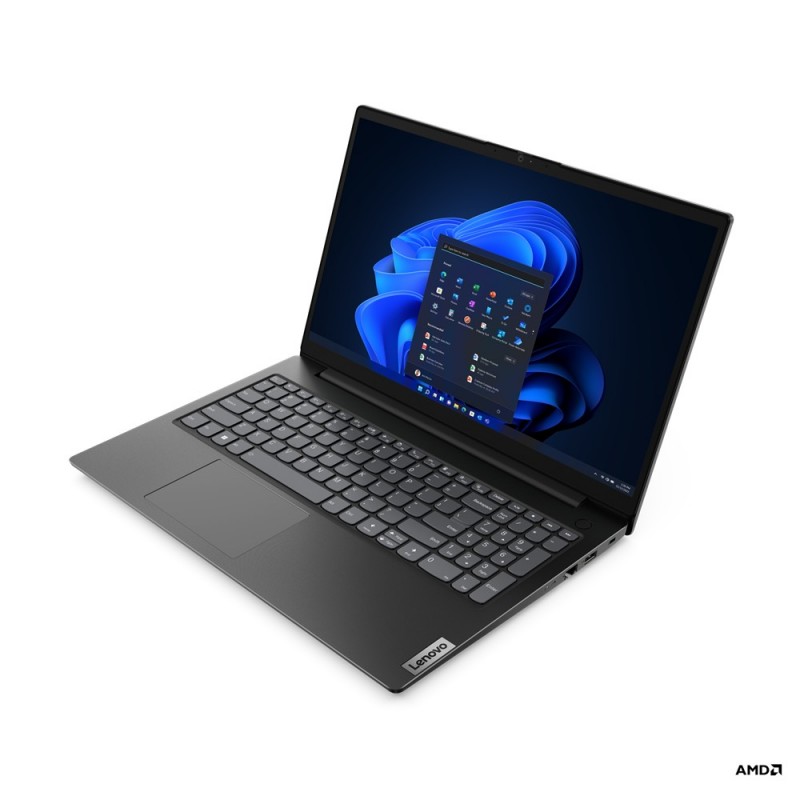 Lenovo V V15 Laptop 39,6 cm (15.6") Full HD AMD Ryzen™ 7 5825U 8 GB DDR4-SDRAM 512 GB SSD Wi-Fi 5 (802.11ac) Windows 11 Pro