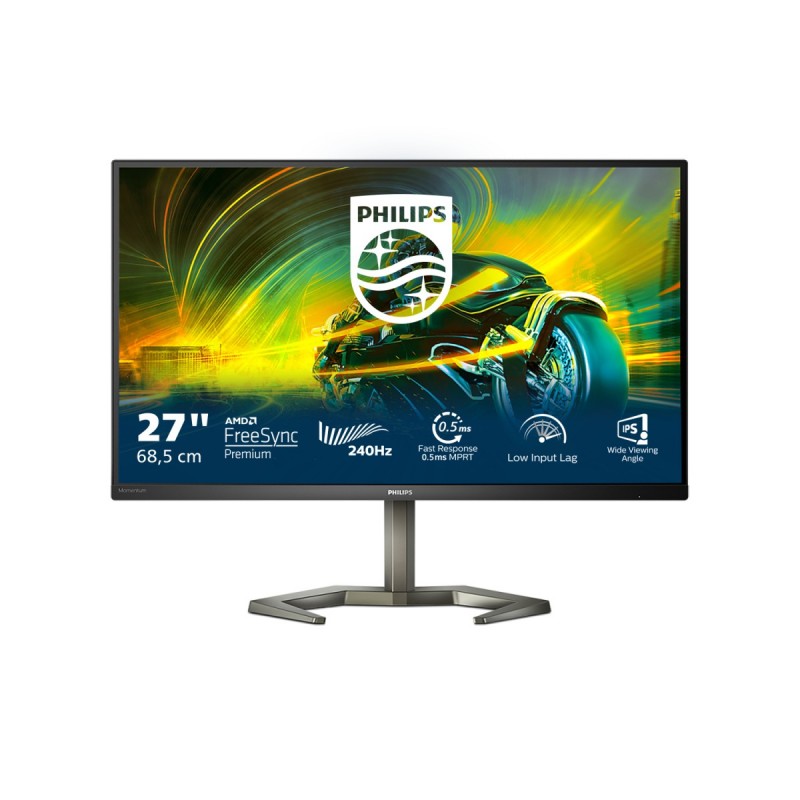 Philips Momentum 27M1N5200PA 00 LED display 68,6 cm (27") 1920 x 1080 Pixel Full HD Schwarz