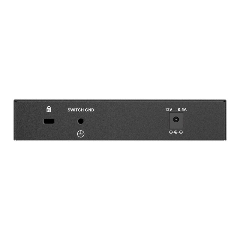 D-Link DMS-107 E switch di rete Non gestito Gigabit Ethernet (10 100 1000) Nero