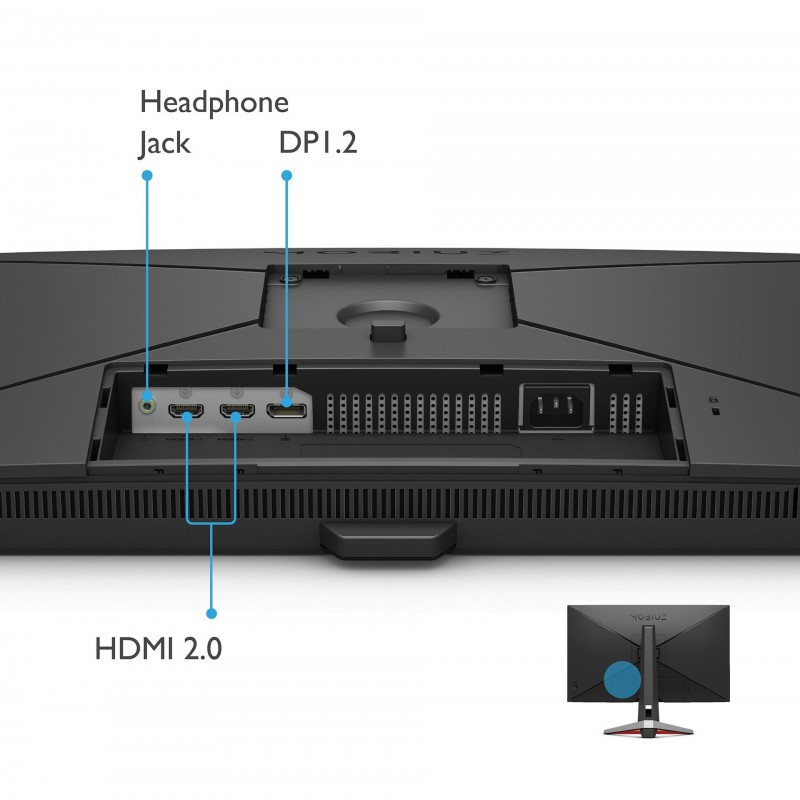 BenQ 9H.LKTLA.TBE Computerbildschirm 68,6 cm (27") 3840 x 2160 Pixel 4K Ultra HD LED Schwarz