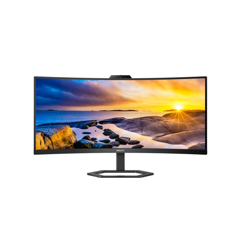 Philips 5000 series 34E1C5600HE 00 LED display 86,4 cm (34") 3440 x 1440 Pixel 4K Ultra HD Schwarz