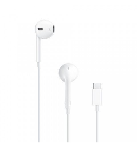 Apple EarPods (USB‑C) Headphones Wired In-ear Calls Music USB Type-C White