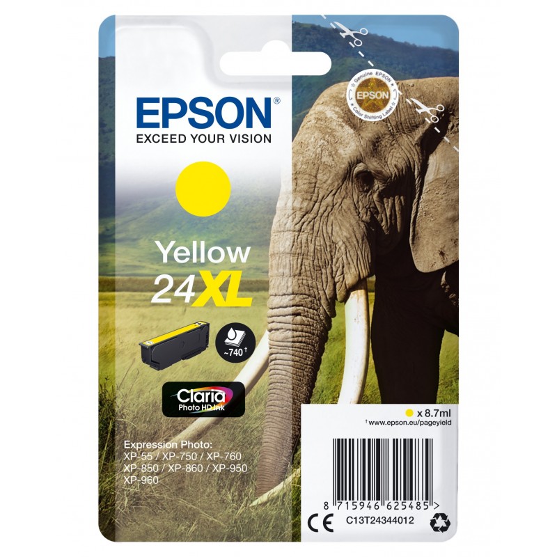 Epson Elephant Cartuccia Giallo XL