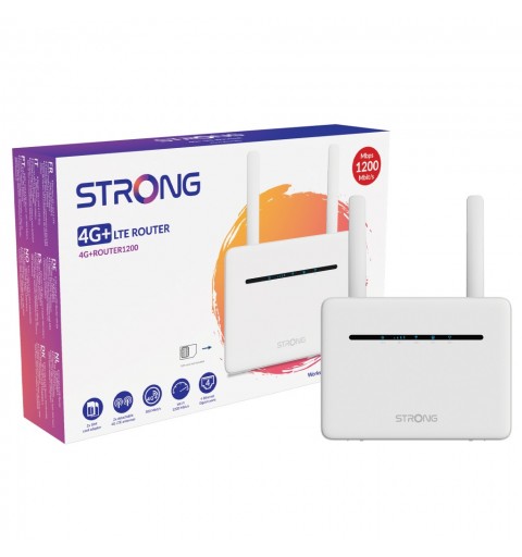 Strong 4G+ROUTER1200 Mobiles Netzwerkgerät Router für Mobilfunknetz